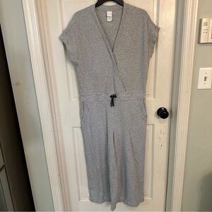 Lole Women’s Jumpsuit One Piece Romper Sz M Gray Modal‎ Cotton
